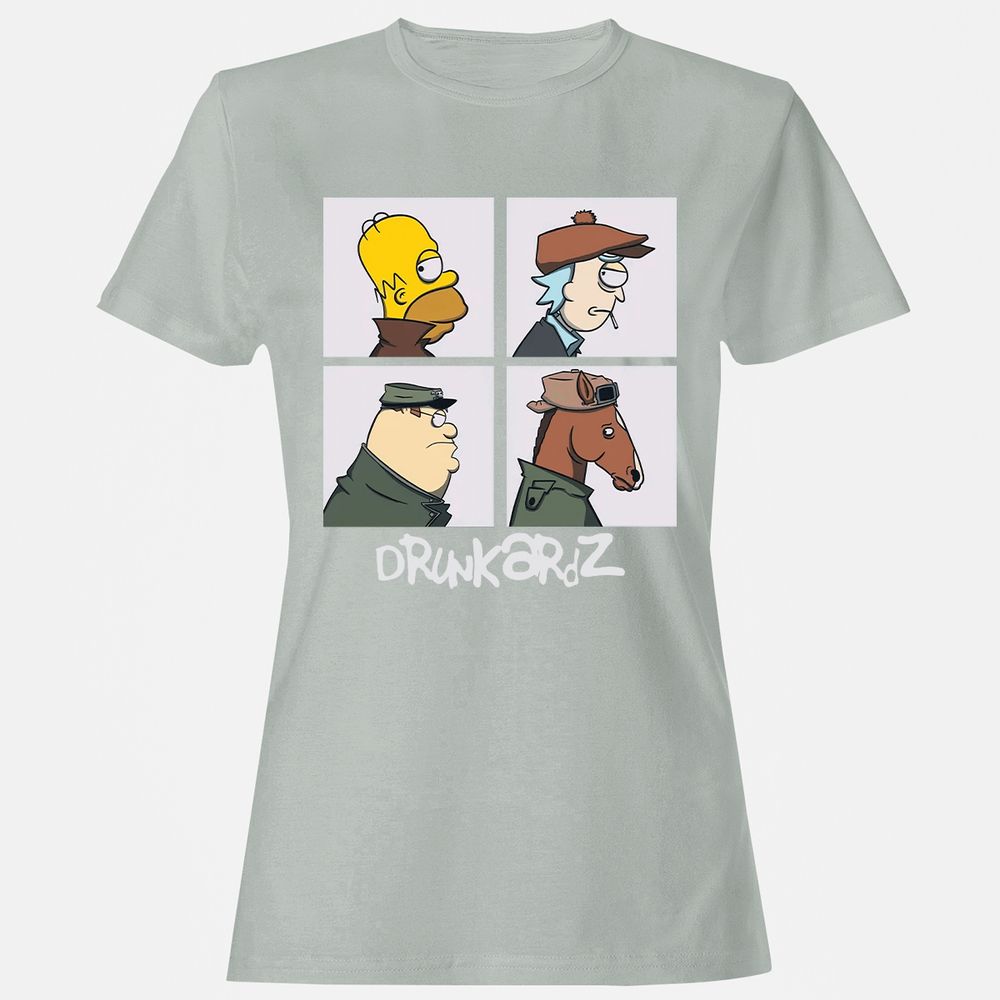 Women's T-Shirt - RE7Z8L93 - Ash - 2