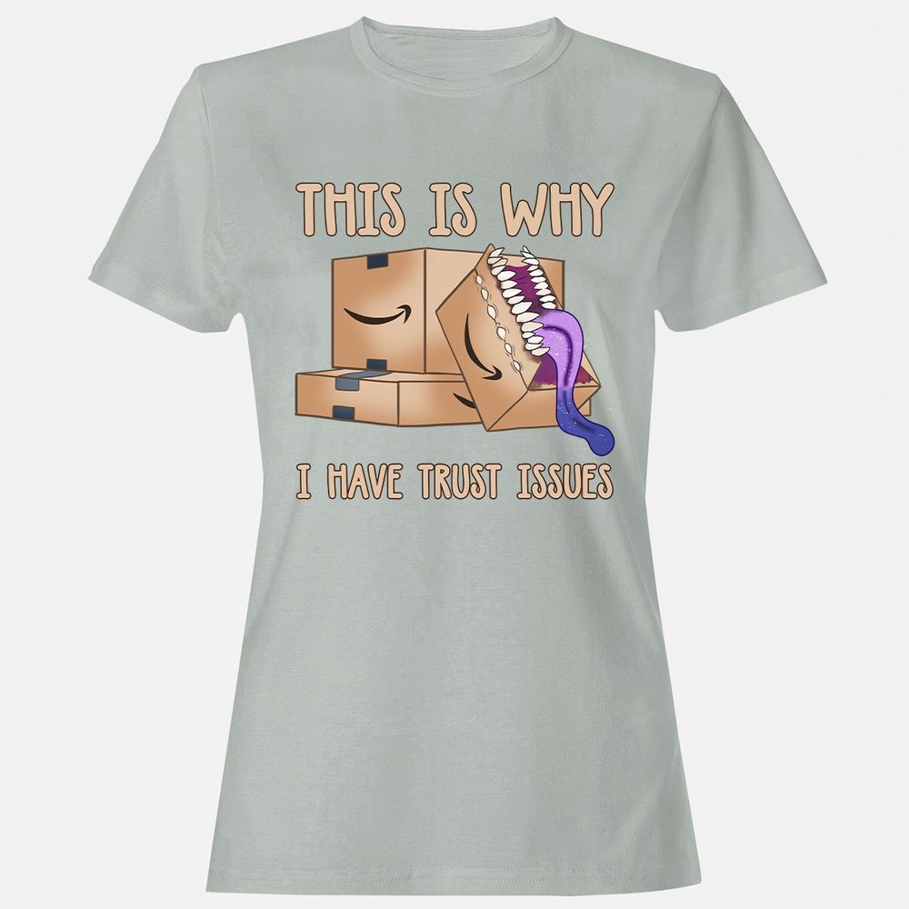 Women's T-Shirt - CVF6TBKV - Ash - 2