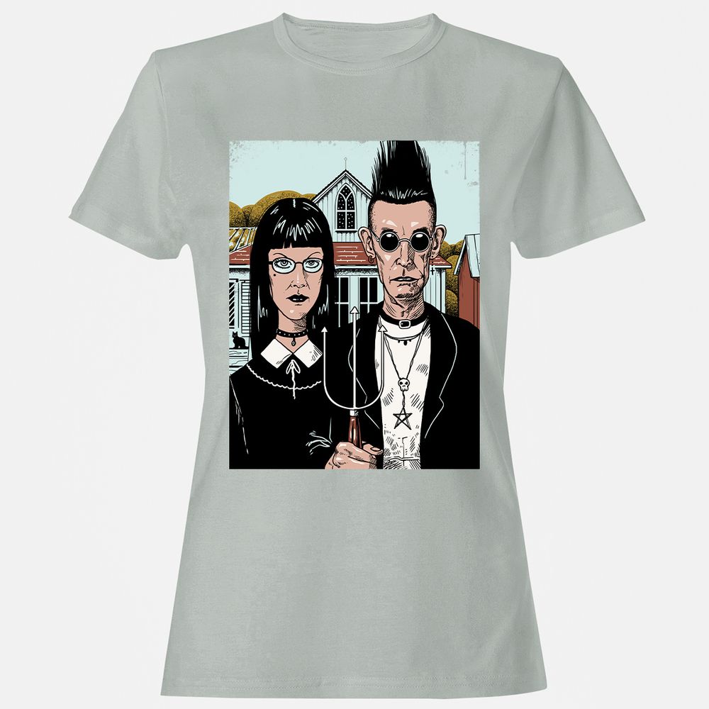 Women's T-Shirt - KY98DPD8 - Ash - 2