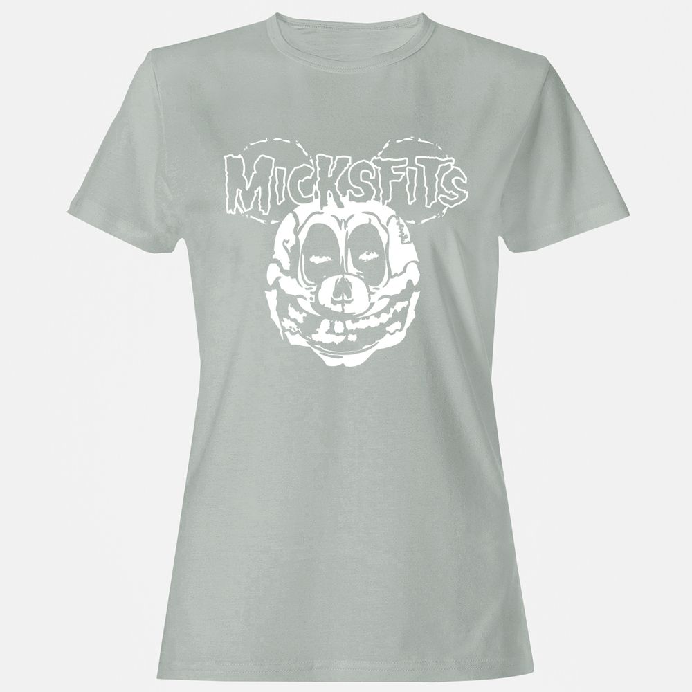Women's T-Shirt - 53EF1BBW - Ash - 2