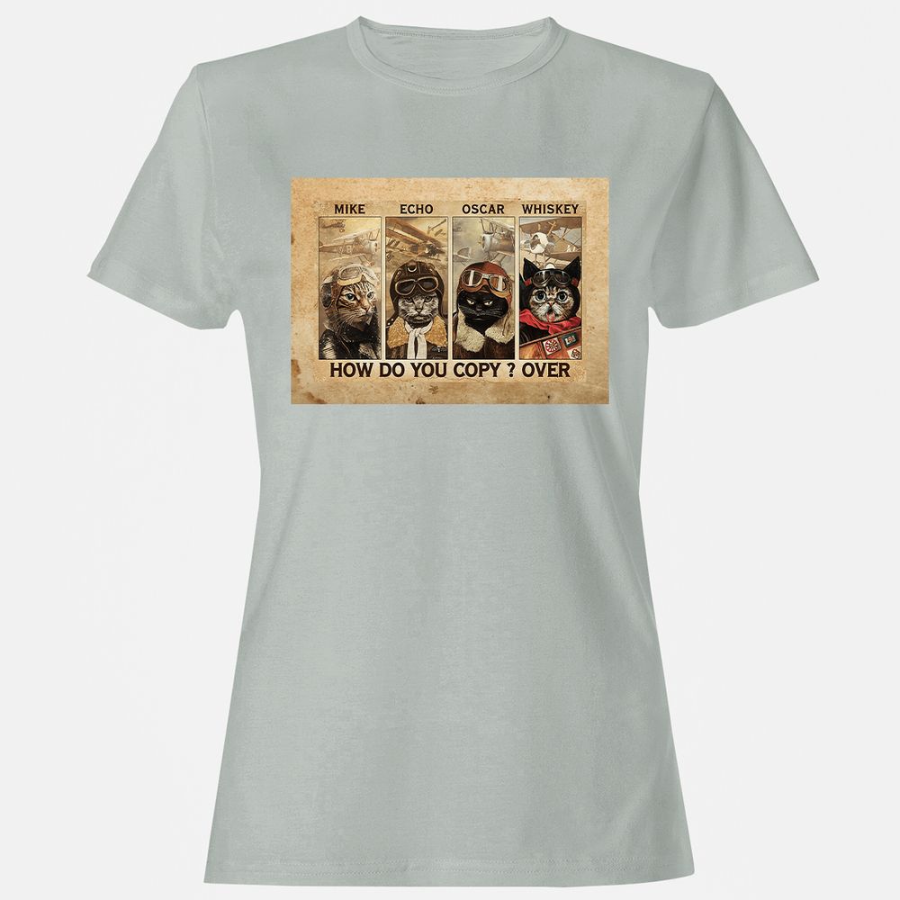 Women's T-Shirt - X96F68F6 - Ash - 2