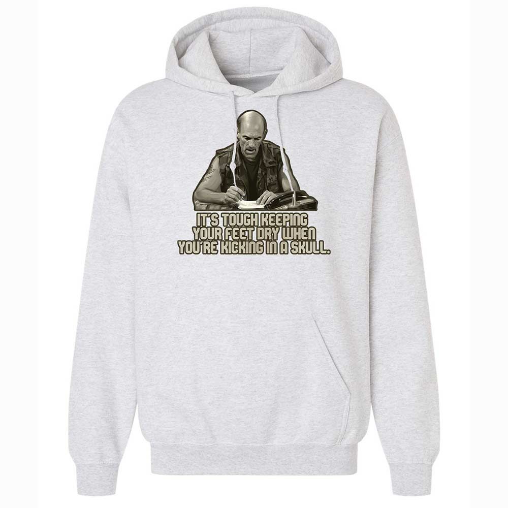Classic Unisex Hoodie - V8Y1JRCS - Ash - 2