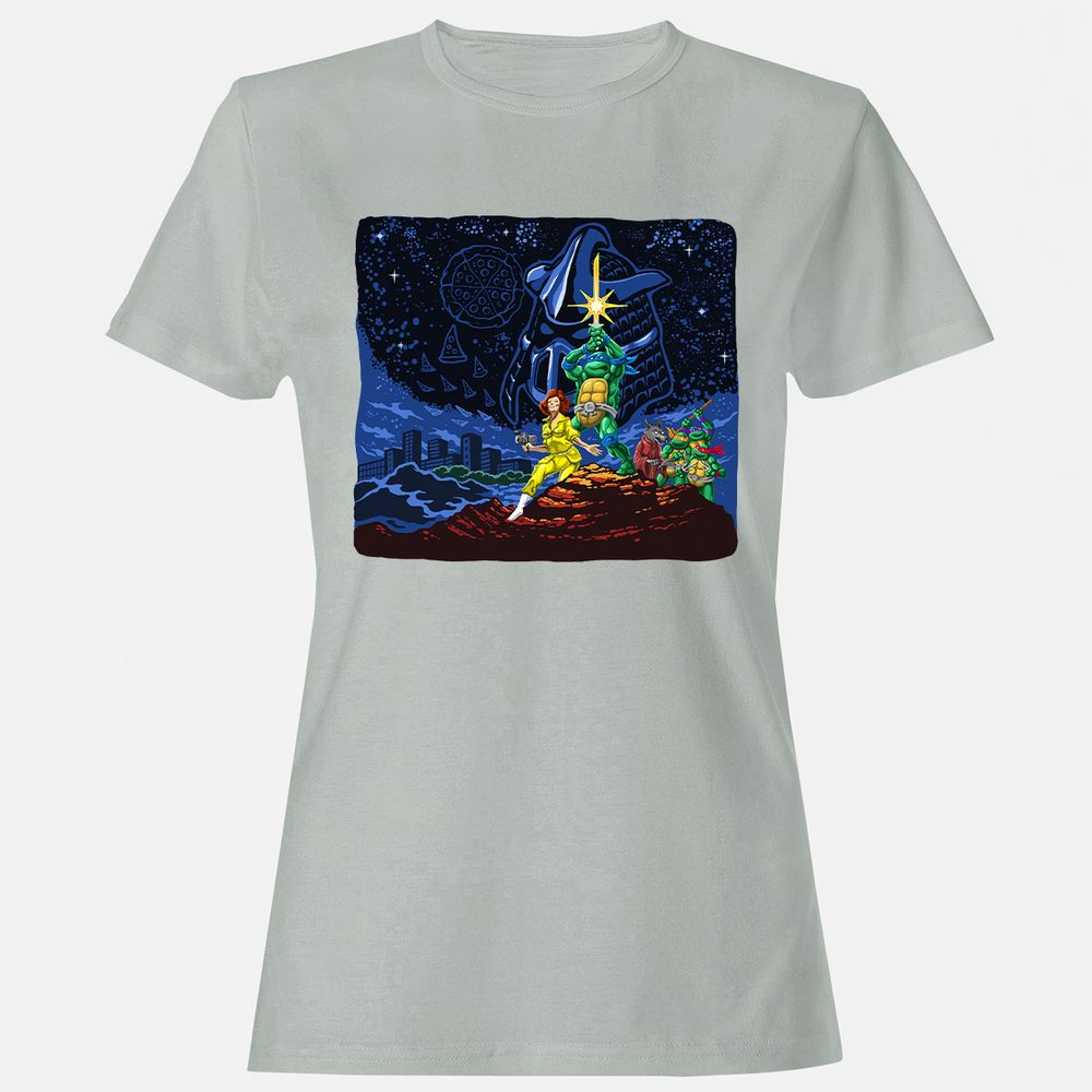 Women's T-Shirt - 14V6C1TF - Ash - 2