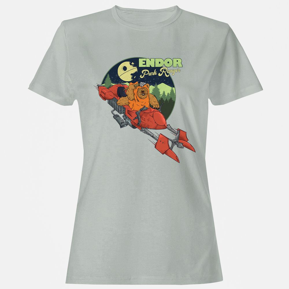 Women's T-Shirt - WSAWNEP3 - Ash - 2