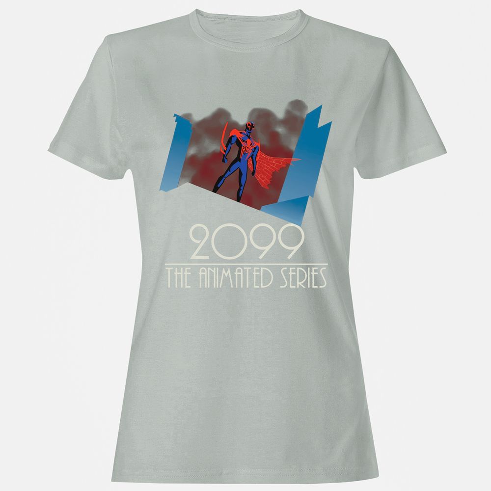 Women's T-Shirt - NN5N98QV - Ash - 2