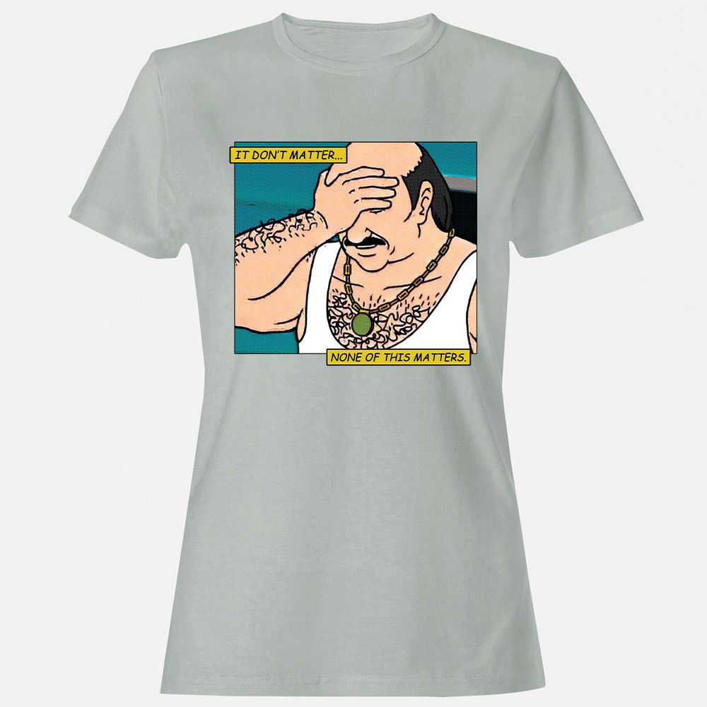 Women's T-Shirt - 49RN4Z59 - Ash - 2