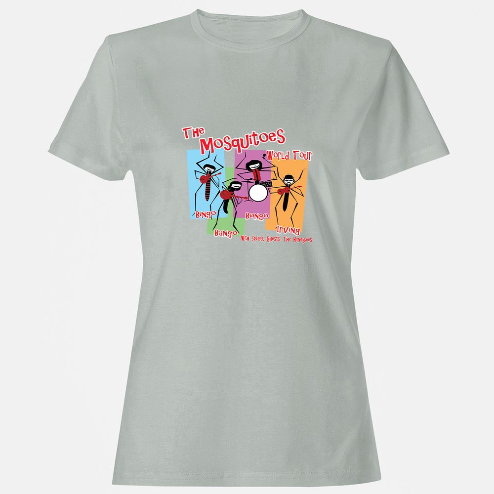 Women's T-Shirt - VJP1X8HQ - Ash - 2