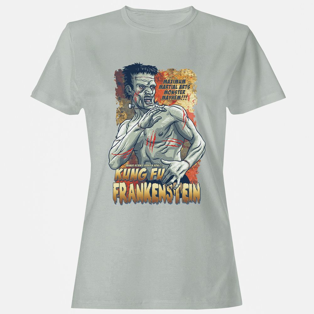 Women's T-Shirt - JZXGYVZN - Ash - 2