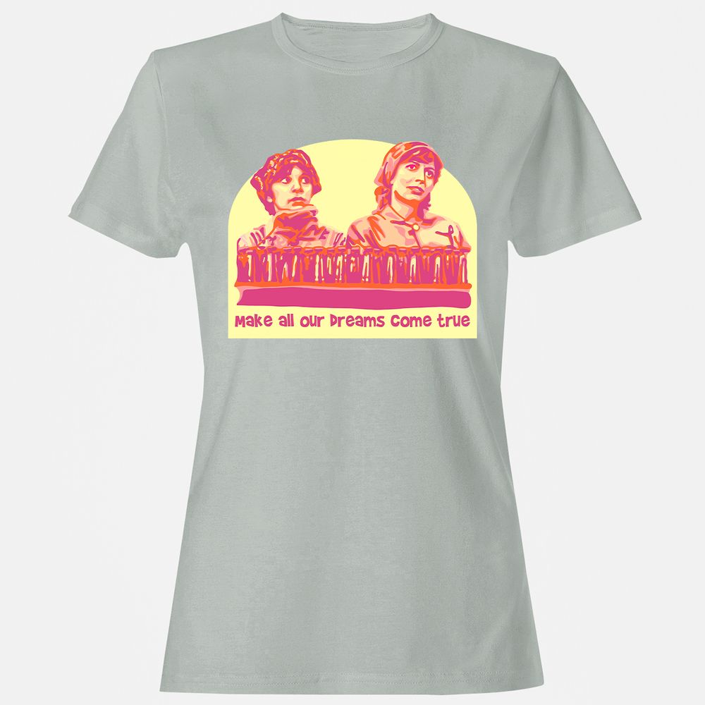 Women's T-Shirt - 3QPKRMBQ - Ash - 2