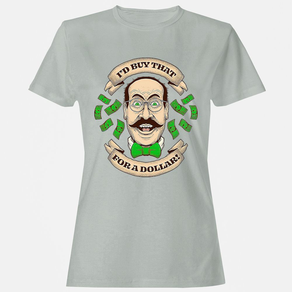 Women's T-Shirt - HLABKWDN - Ash - 2