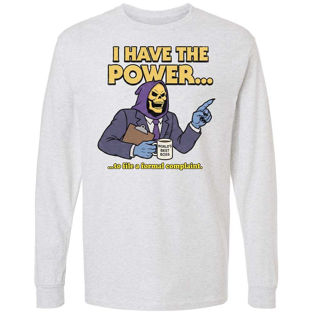 Long Sleeve T-Shirt - 5HAV4SR5 - Ash - 2