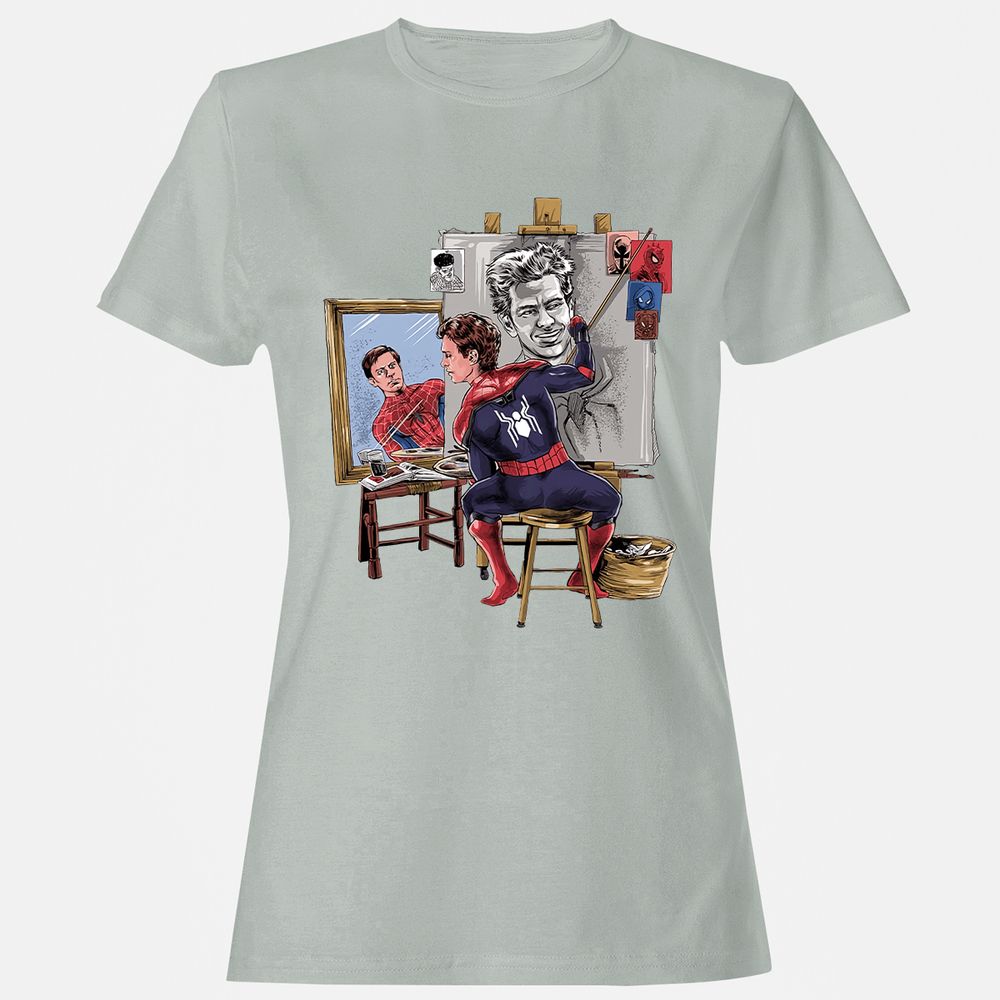 Women's T-Shirt - KLYWP9HN - Ash - 2