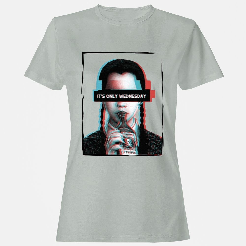 Women's T-Shirt - 39CQQV35 - Ash - 2