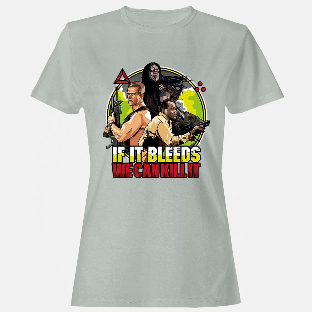 Women's T-Shirt - 1PETHL95 - Ash - 2