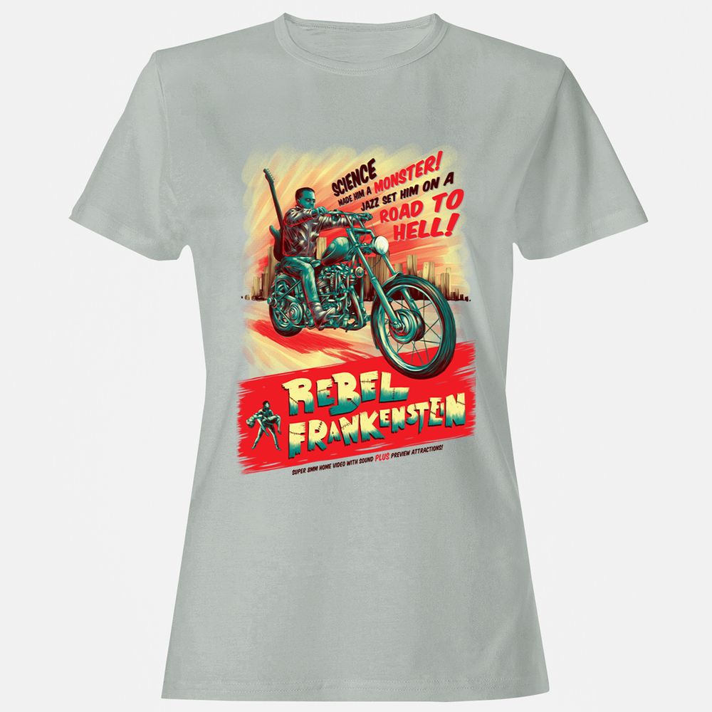 Women's T-Shirt - C2EPDRSA - Ash - 2
