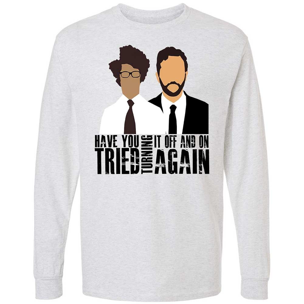 Long Sleeve T-Shirt - UXBJDPUN - Ash - 2