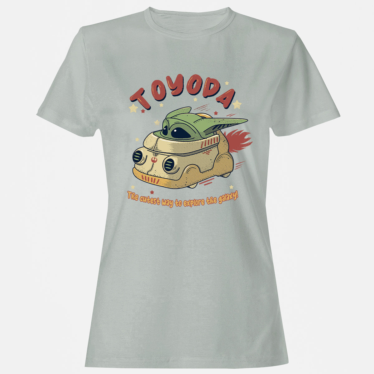 Women's T-Shirt - EN1FWV5R - Ash - 2