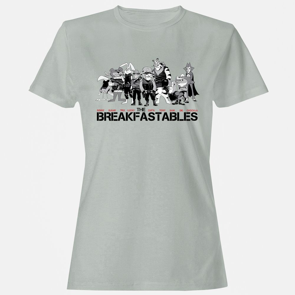 Women's T-Shirt - 5BD7Y4CT - Ash - 2