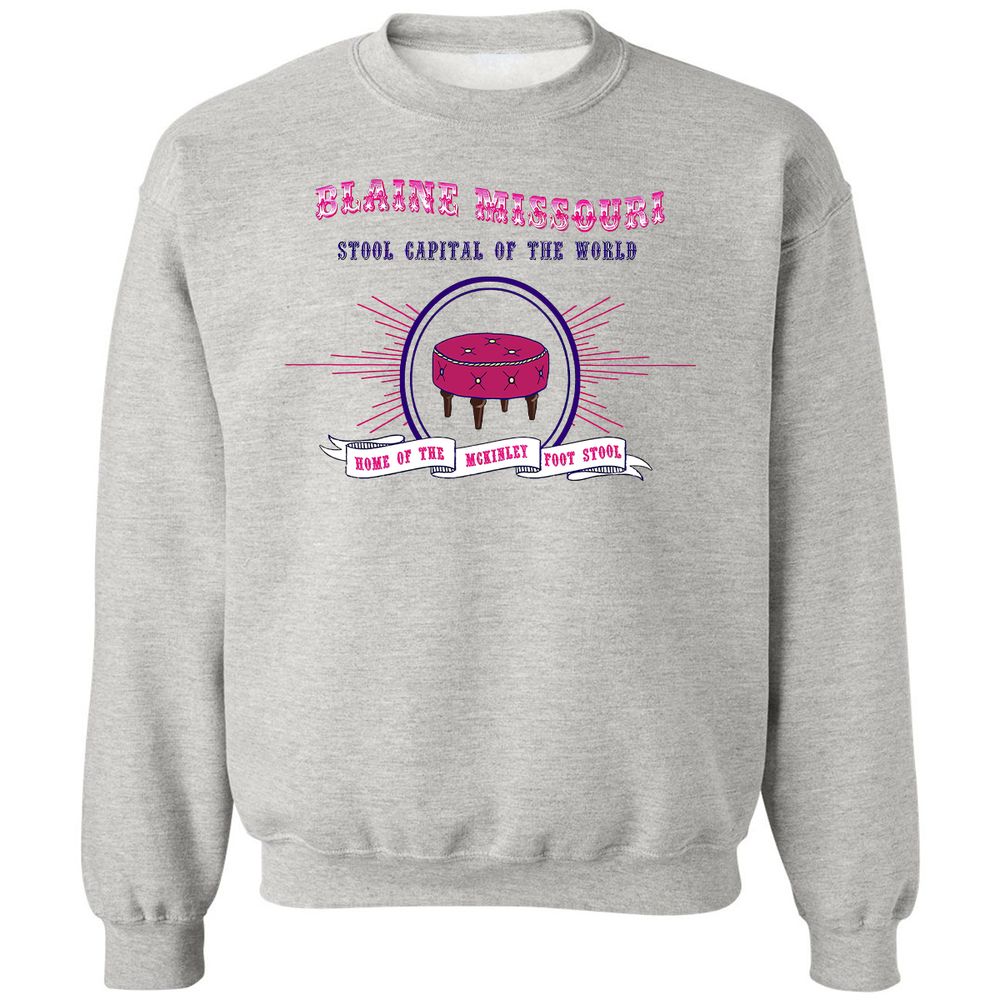Classic Unisex Sweatshirt - FBY7Z1AT - Ash - 2