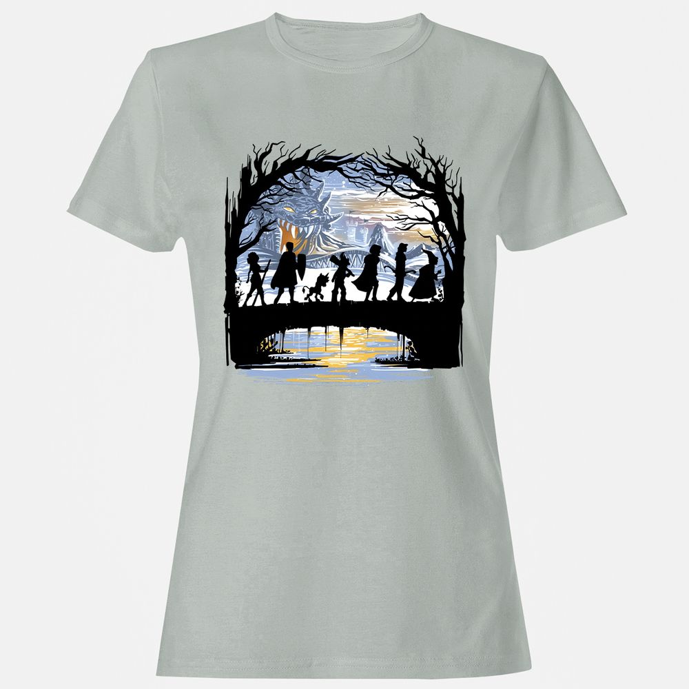 Women's T-Shirt - FYBWY9HJ - Ash - 2