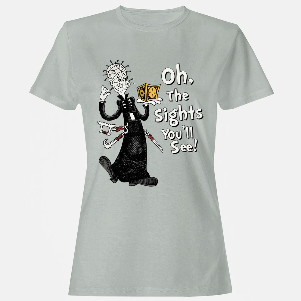 Women's T-Shirt - LGBYVNDS - Ash - 2