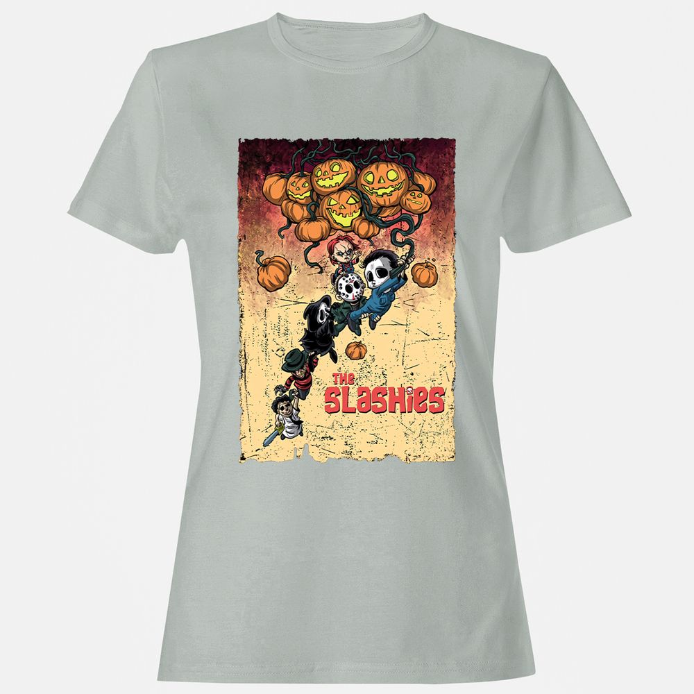 Women's T-Shirt - 48538SRT - Ash - 2