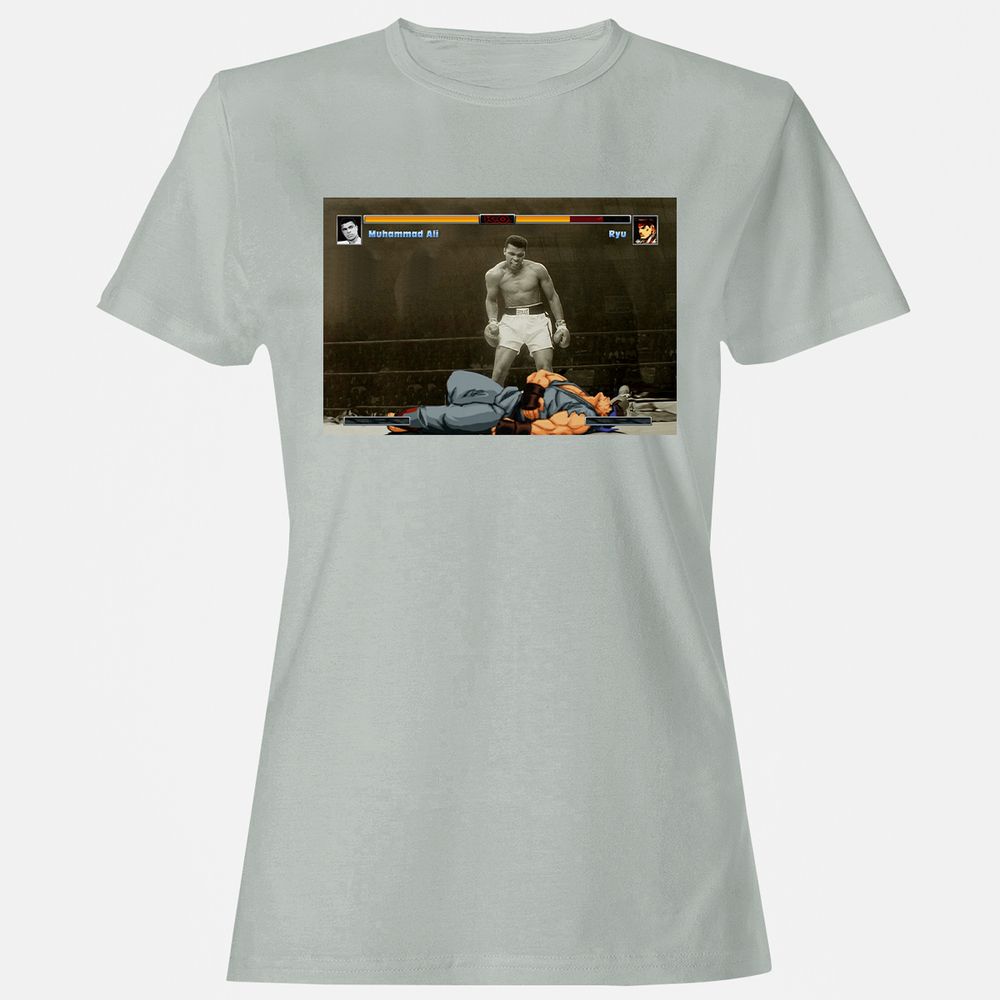 Women's T-Shirt - PQN2GLL9 - Ash - 2