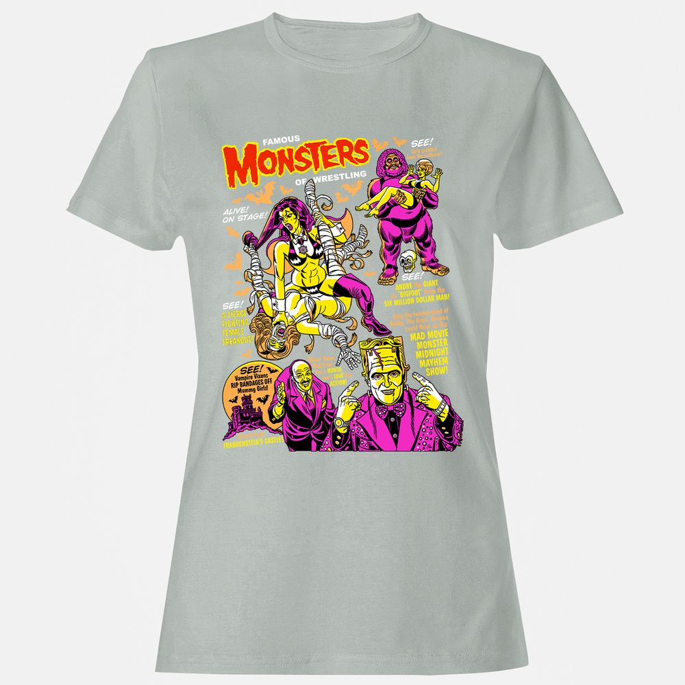 Women's T-Shirt - MPG4UH9B - Ash - 2