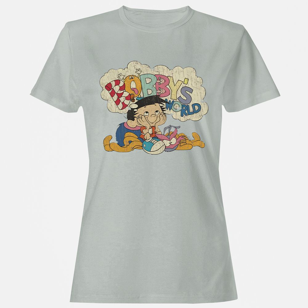 Women's T-Shirt - ZXS1TM9Z - Ash - 2