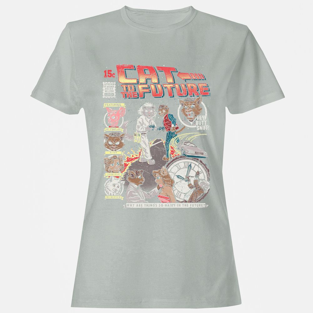 Women's T-Shirt - ZB2R5B6H - Ash - 2