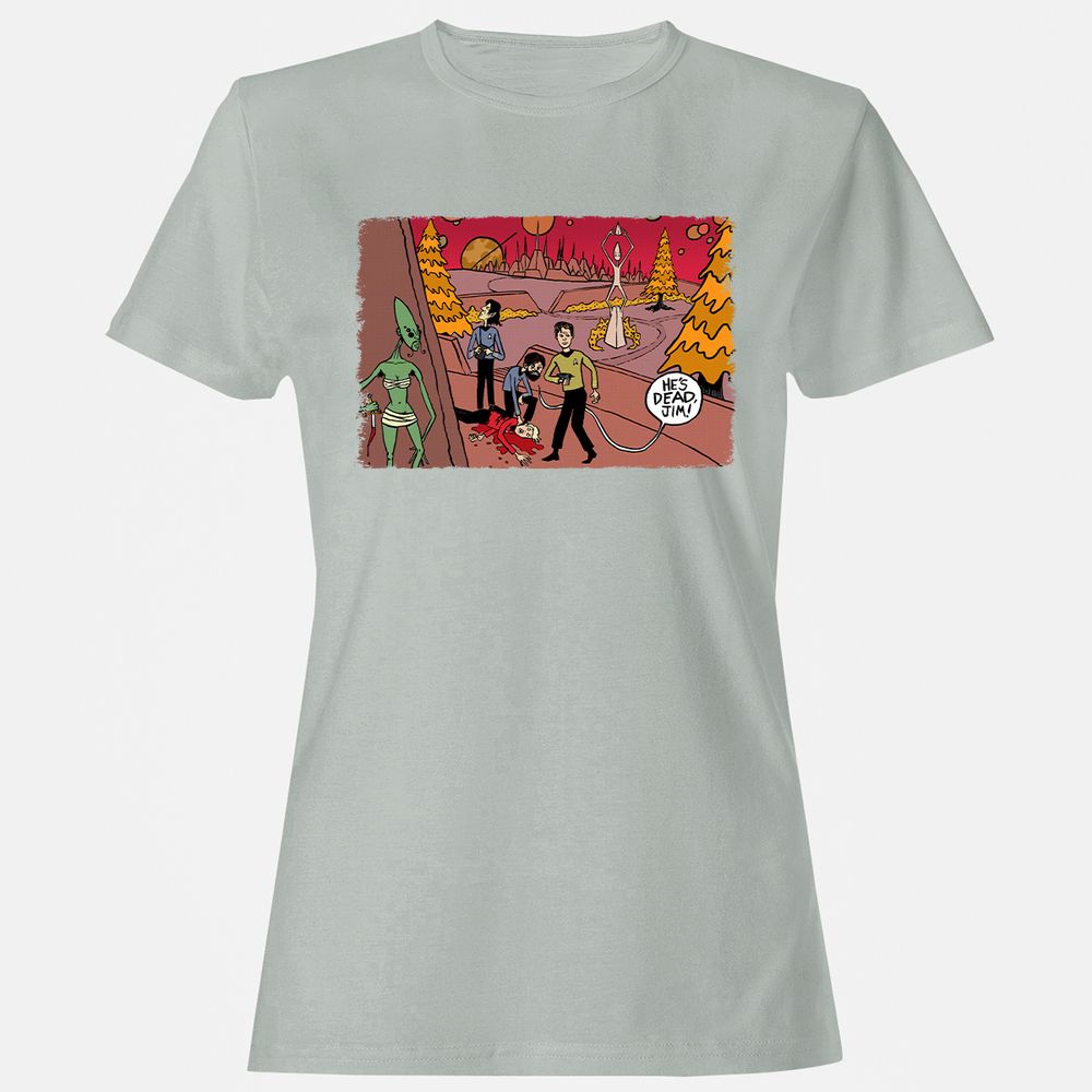 Women's T-Shirt - FJ17YBLH - Ash - 2