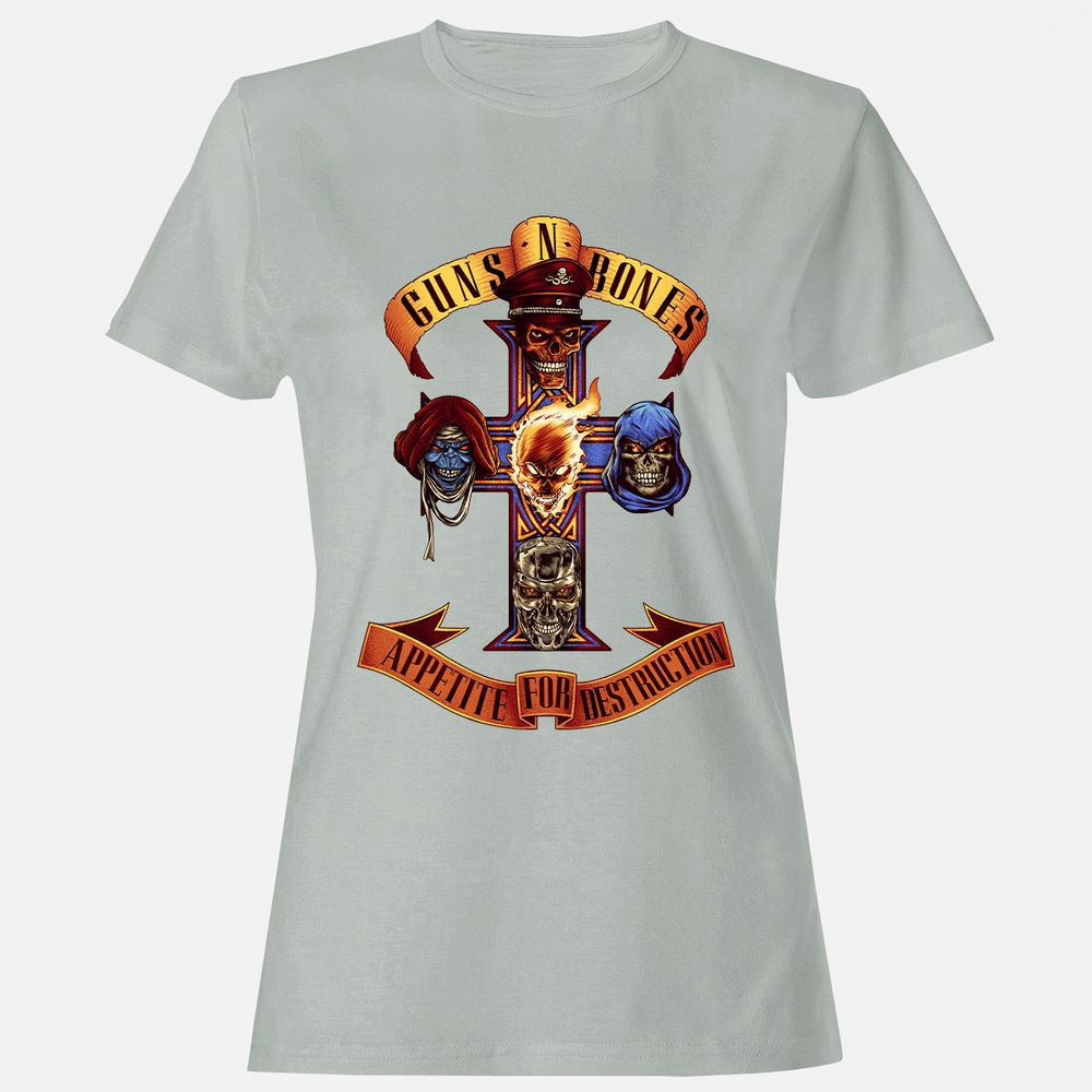 Women's T-Shirt - KR6GLYD1 - Ash - 2