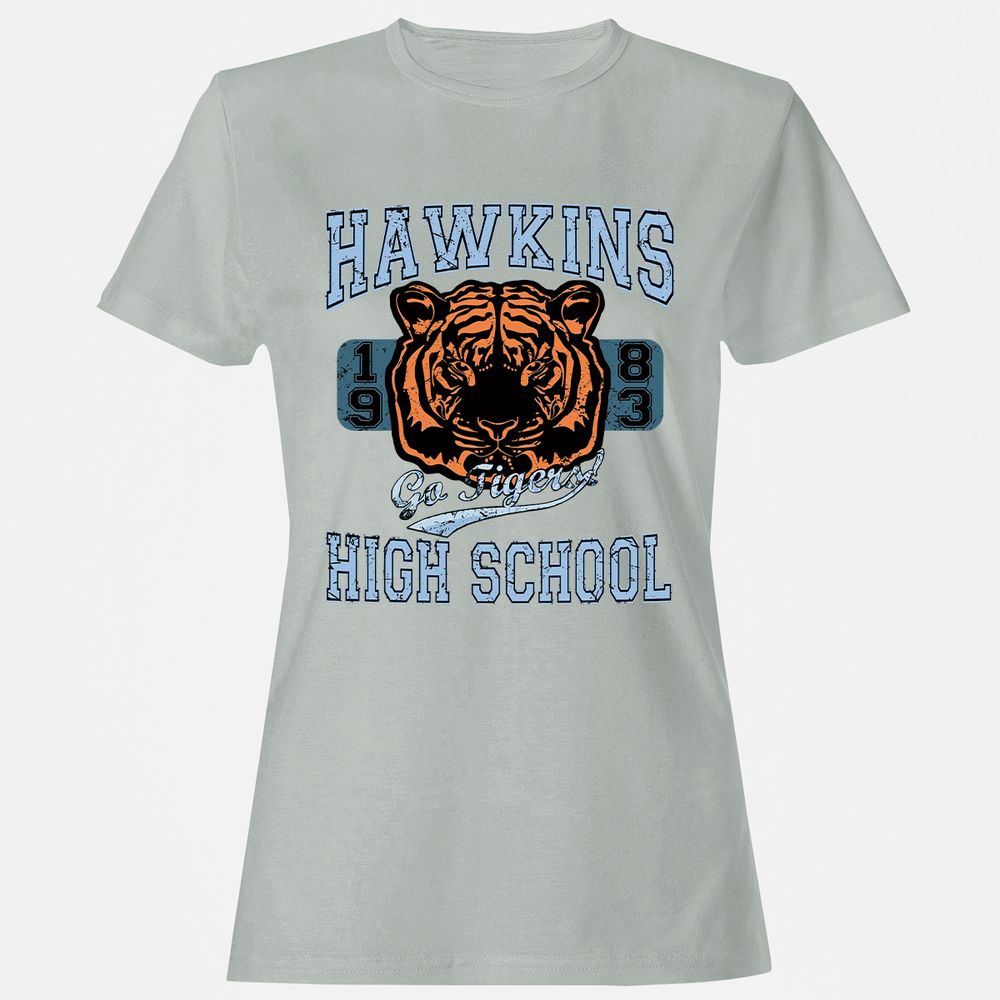 Women's T-Shirt - DHZ1YWFQ - Ash - 2