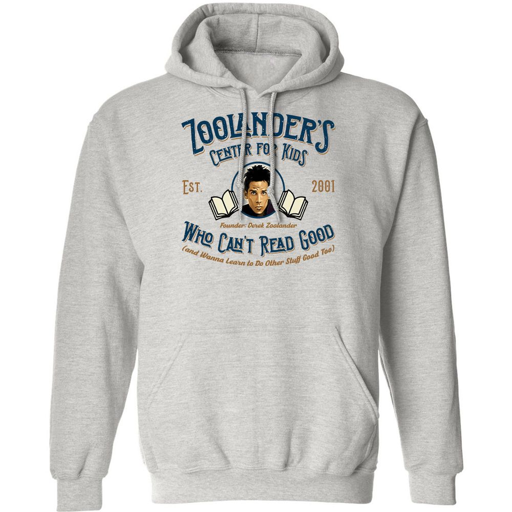 Classic Unisex Hoodie - Q5M2TVYD - Ash - 2
