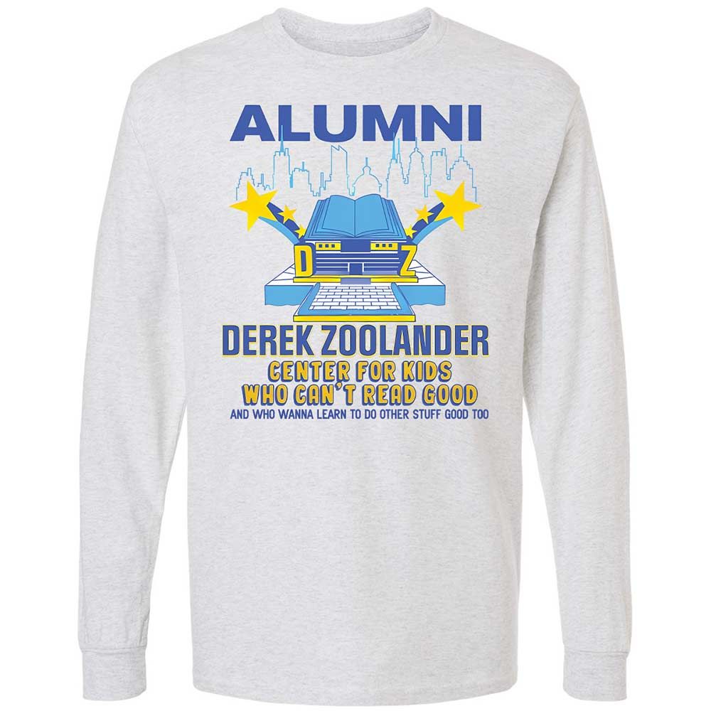 Long Sleeve T-Shirt - C1ZGL87J - Ash - 2