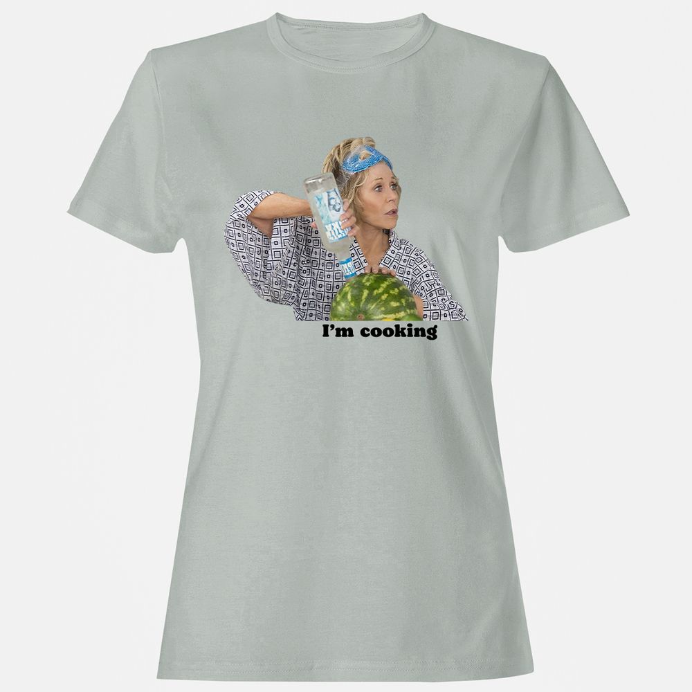 Women's T-Shirt - A6FL95N7 - Ash - 2