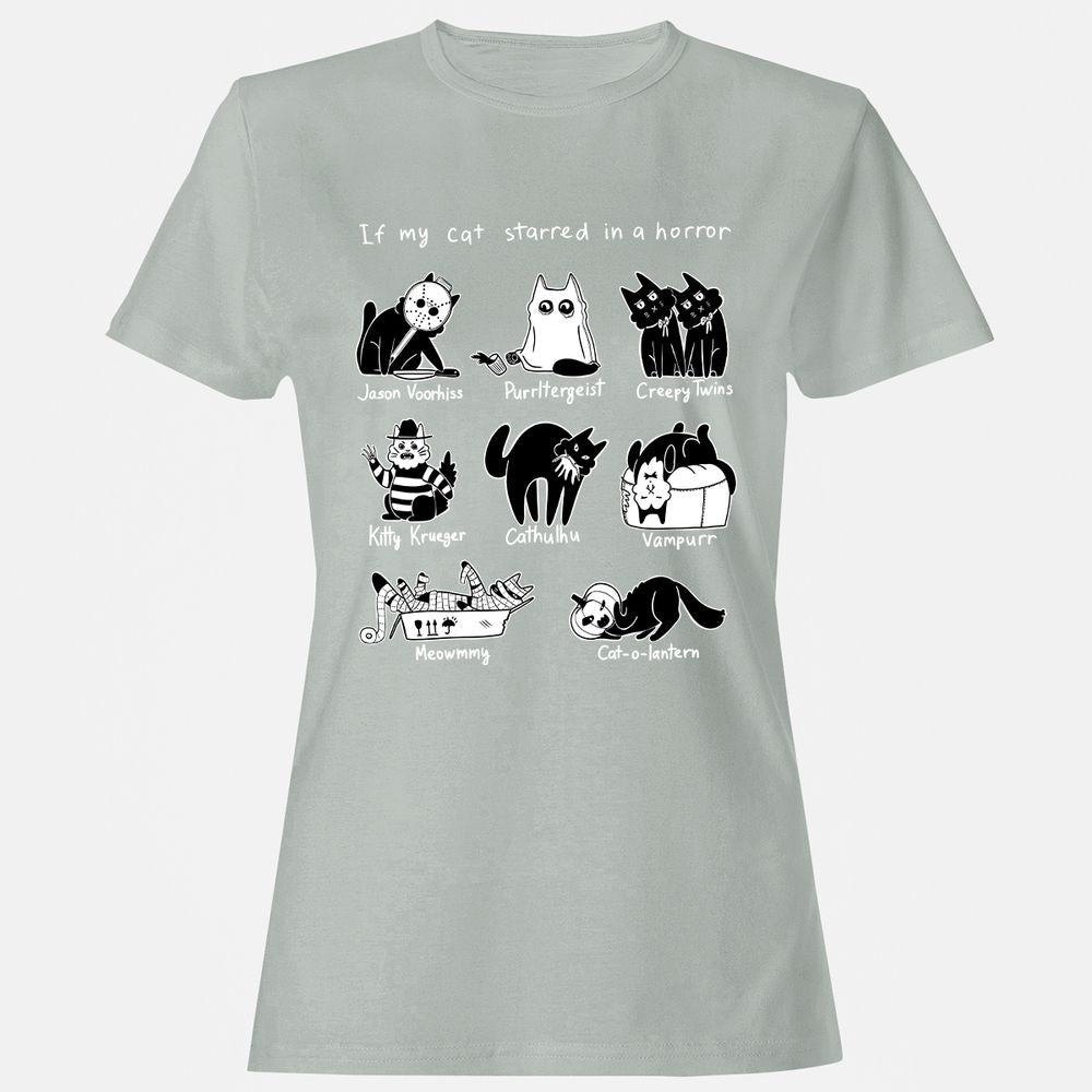 Women's T-Shirt - 3TA9W4ZT - Ash - 2