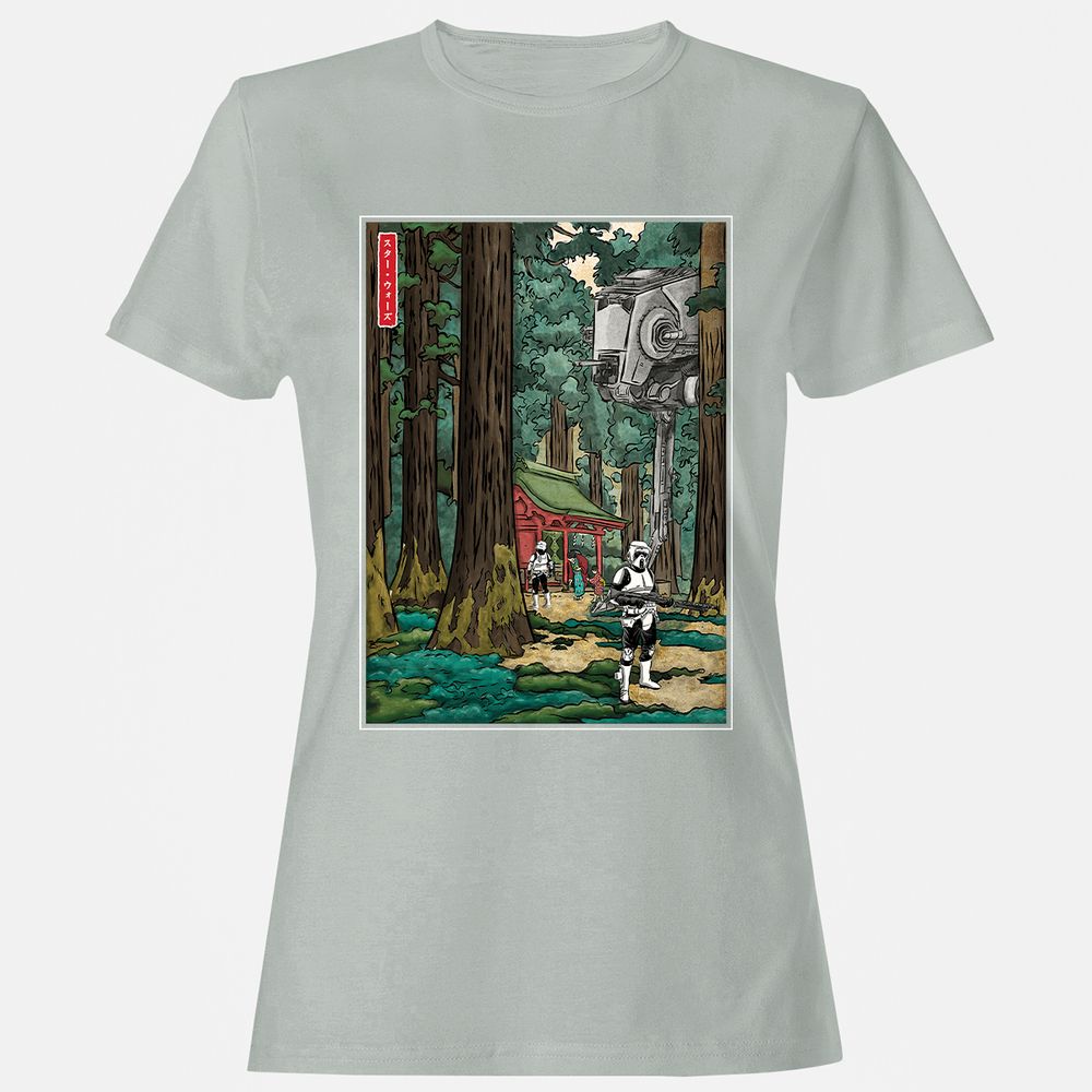 Women's T-Shirt - 3MP66NFS - Ash - 2