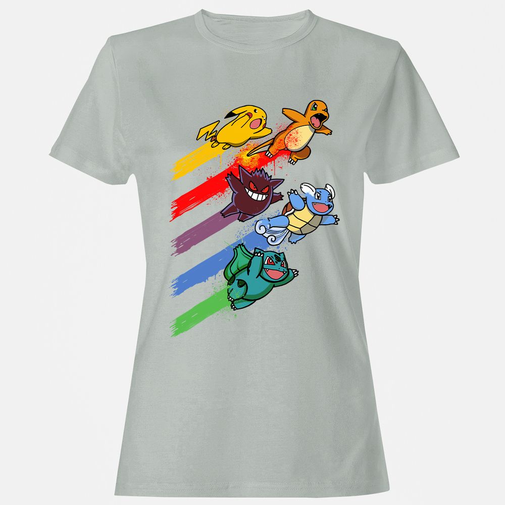 Women's T-Shirt - 3U4B4Q68 - Ash - 2