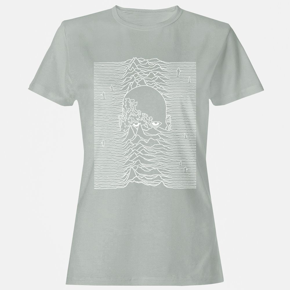 Women's T-Shirt - 36RZFBA1 - Ash - 2