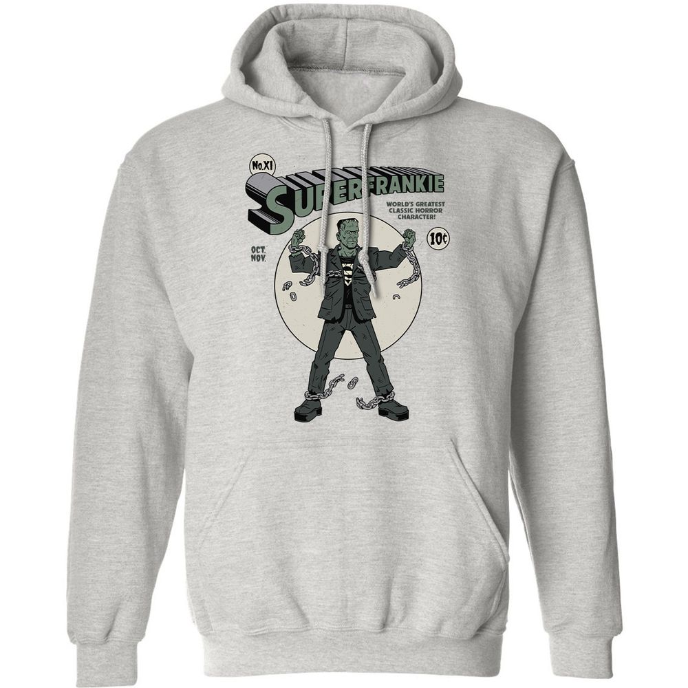 Classic Unisex Hoodie - GXJH8KVA - Ash - 2
