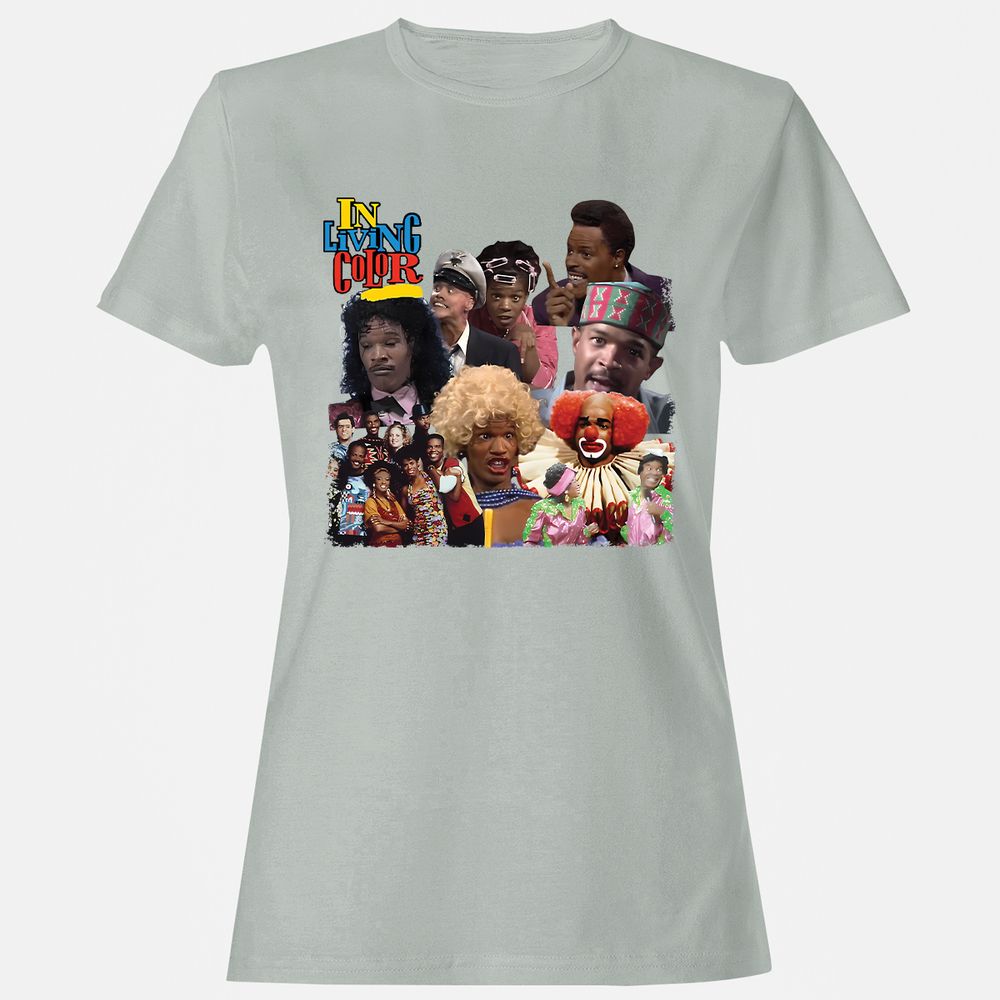 Women's T-Shirt - CZFL72FD - Ash - 2