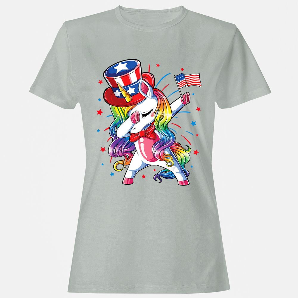 Women's T-Shirt - CSPVUAT5 - Ash - 2