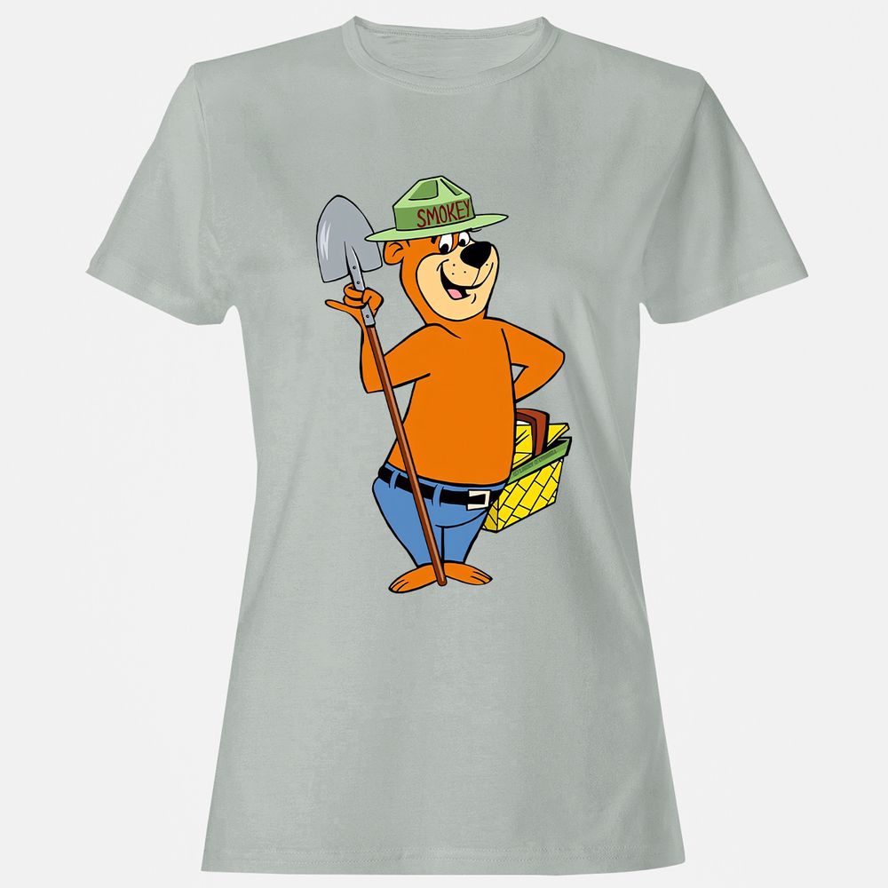 Women's T-Shirt - 4VXL26EA - Ash - 2