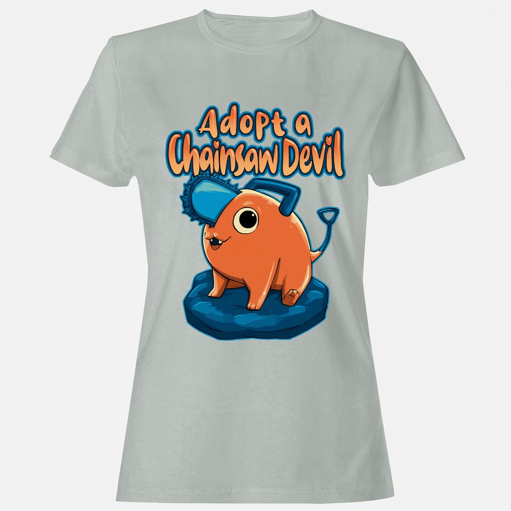 Women's T-Shirt - HBZ18FFB - Ash - 2