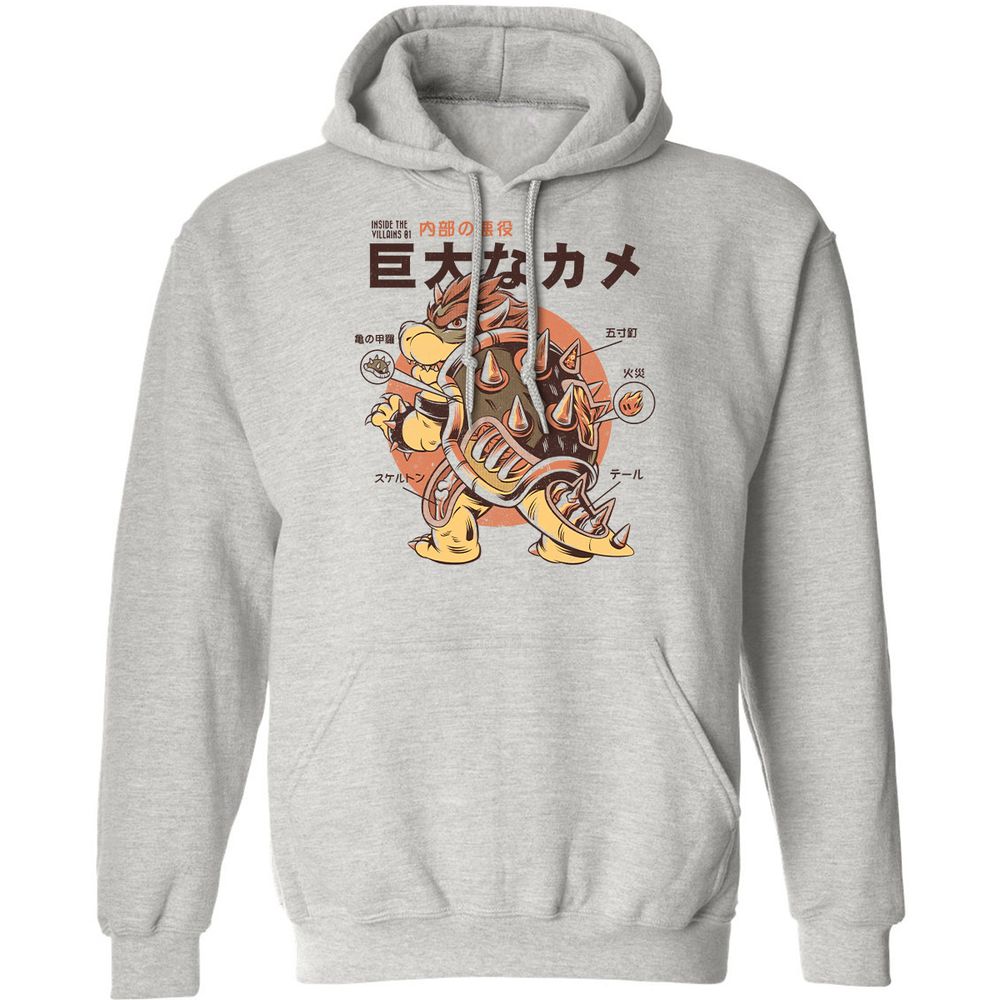 Classic Unisex Hoodie - QZHNNWDF - Ash - 2