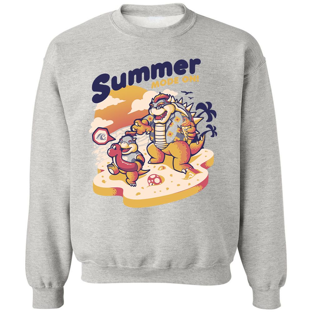 Classic Unisex Sweatshirt - LQ5SJX7B - Ash - 2