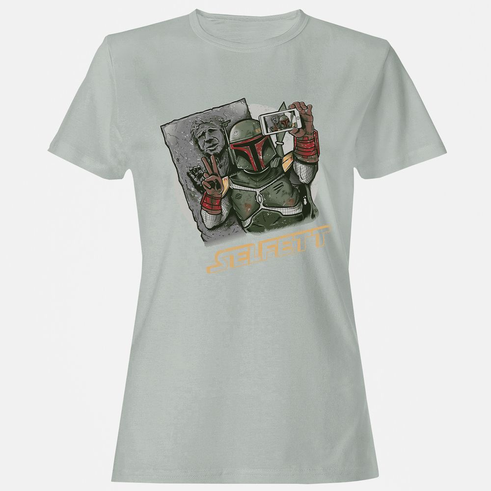 Women's T-Shirt - FJ3VLGPT - Ash - 2