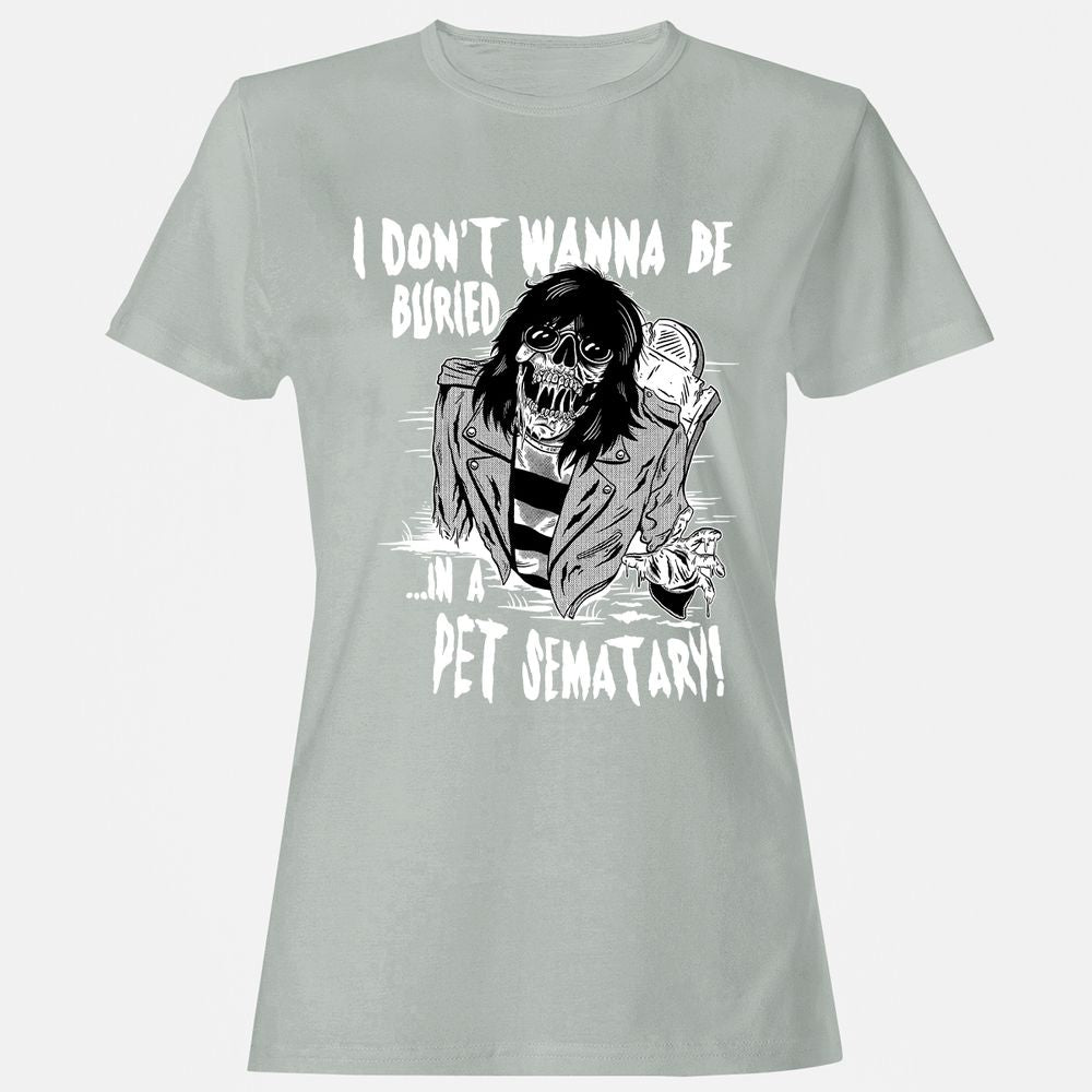 Women's T-Shirt - DWWN3XFA - Ash - 2