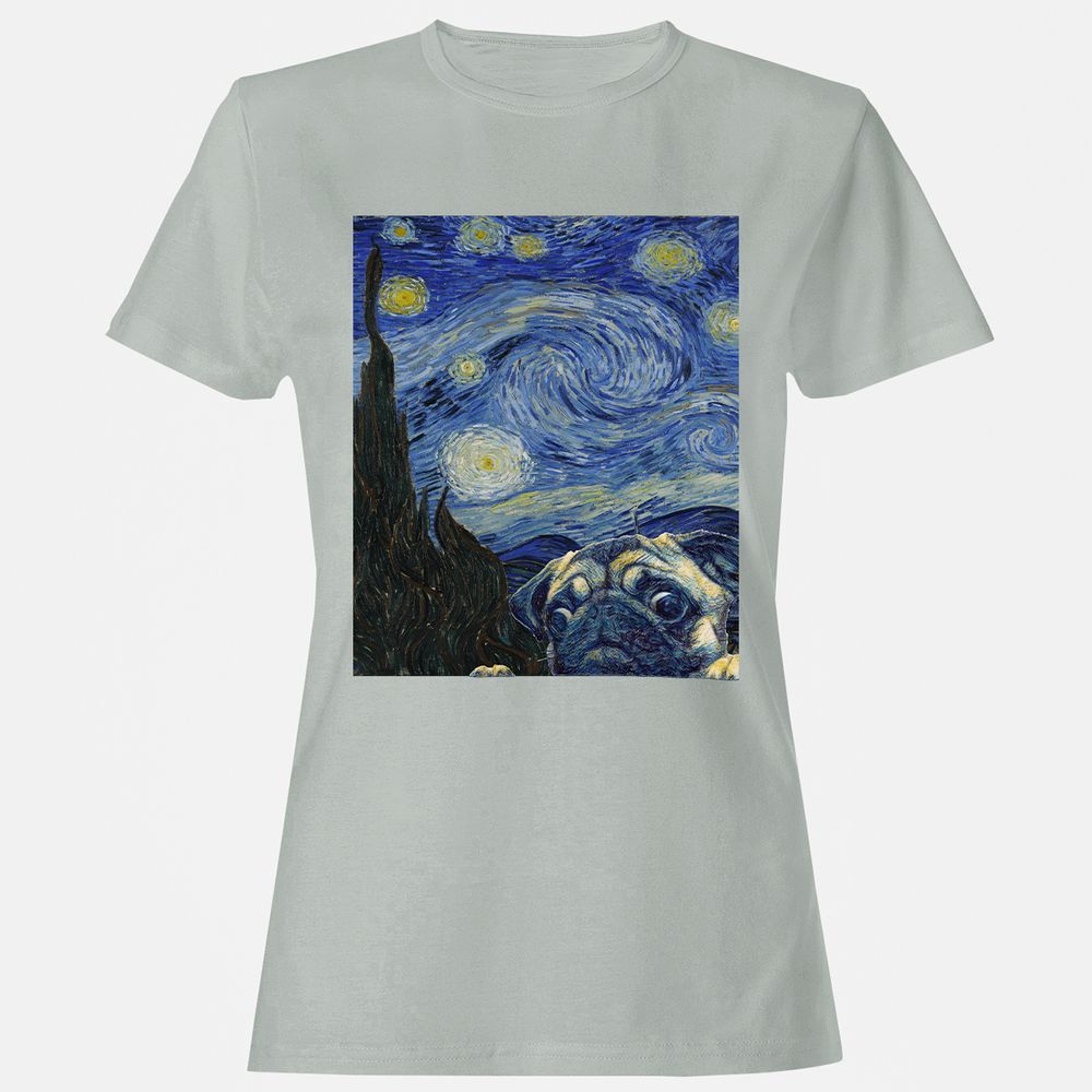 Women's T-Shirt - XV9HFZL1 - Ash - 2